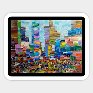 New York picture Sticker